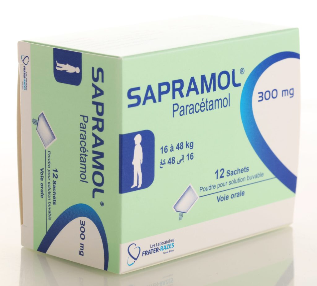 SAPRAMOL 300MG PDRE SOL BUV EN SACH B 12 Pharmaconect