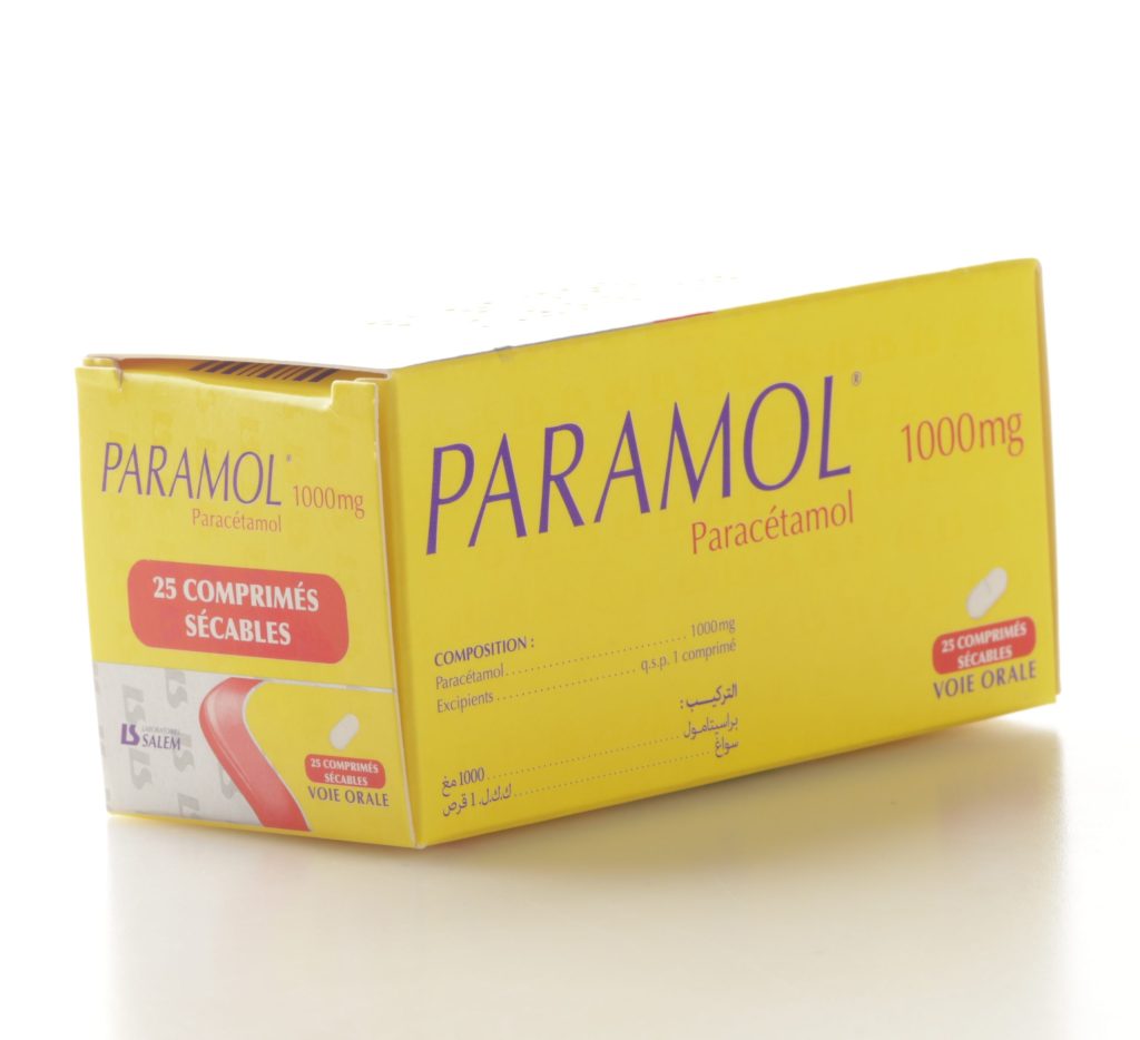 PARAMOL 1G COMP. SEC. B/10 ET B/25 – Pharmaconect