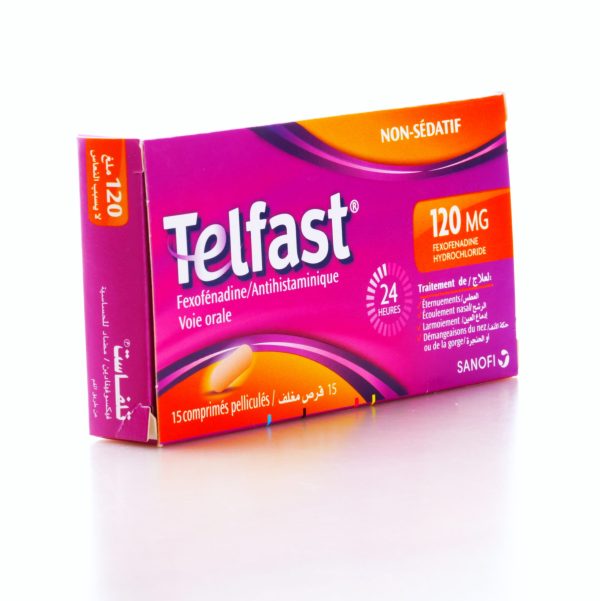 TELFAST 120MG COMP PELLI. B/15